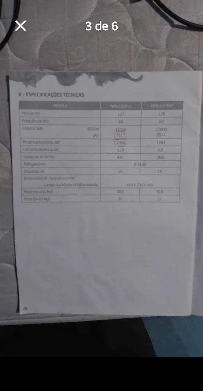 Ar condicionado 12000 BTU  - Foto 3