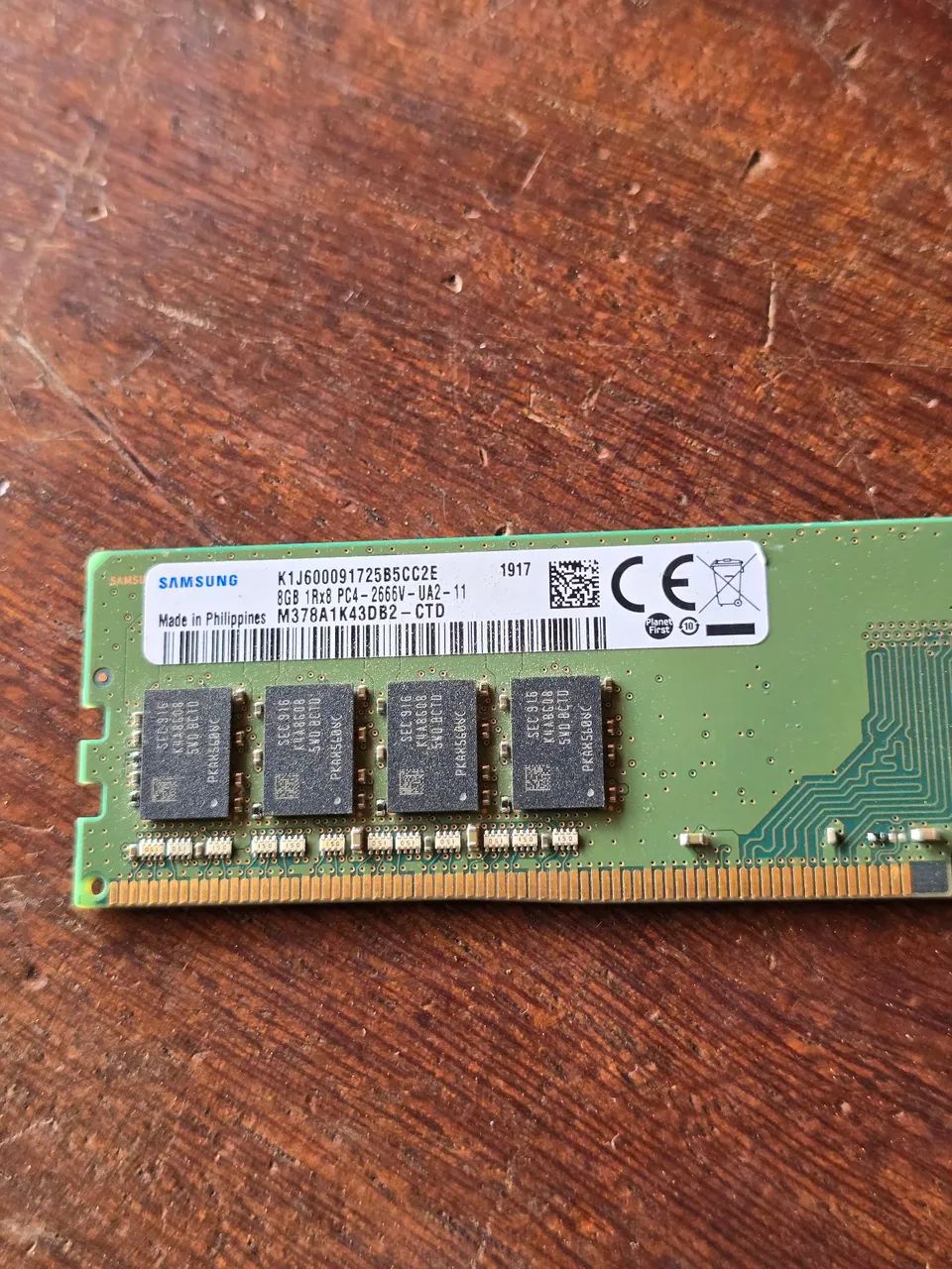 Memória RAM DDR4 8G Samsung  - Foto 2