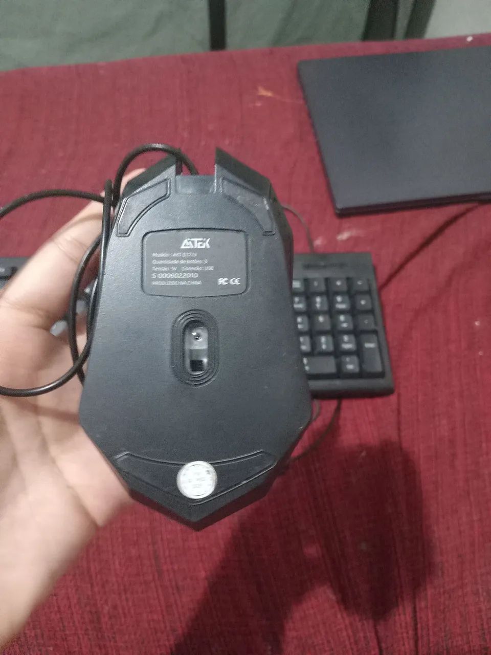 Kit Teclado + Mouse ATEK - Em ótimo estado - Foto 4