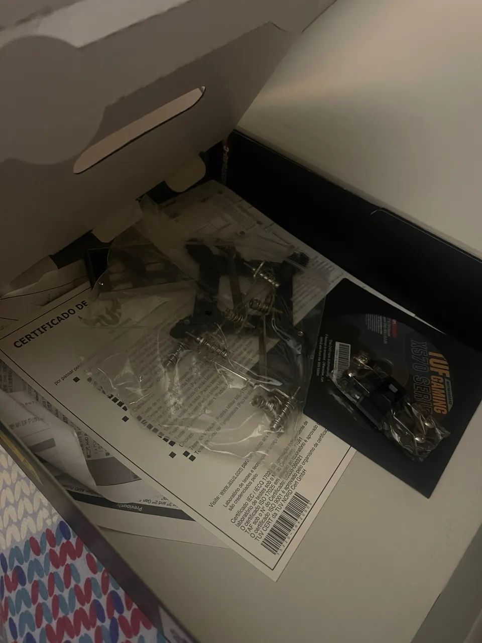 Placa mãe x570plus br ASUS tif gaming  - Foto 2
