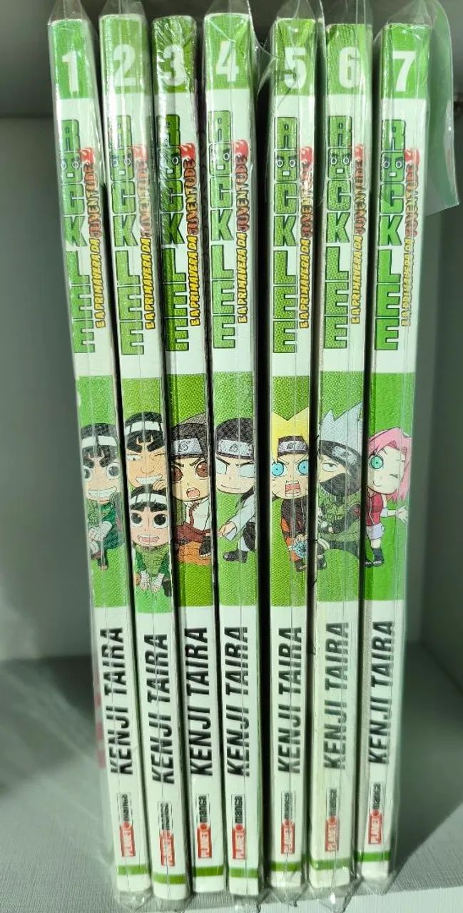 Rock Lee e a Primavera da Juventude Mangás