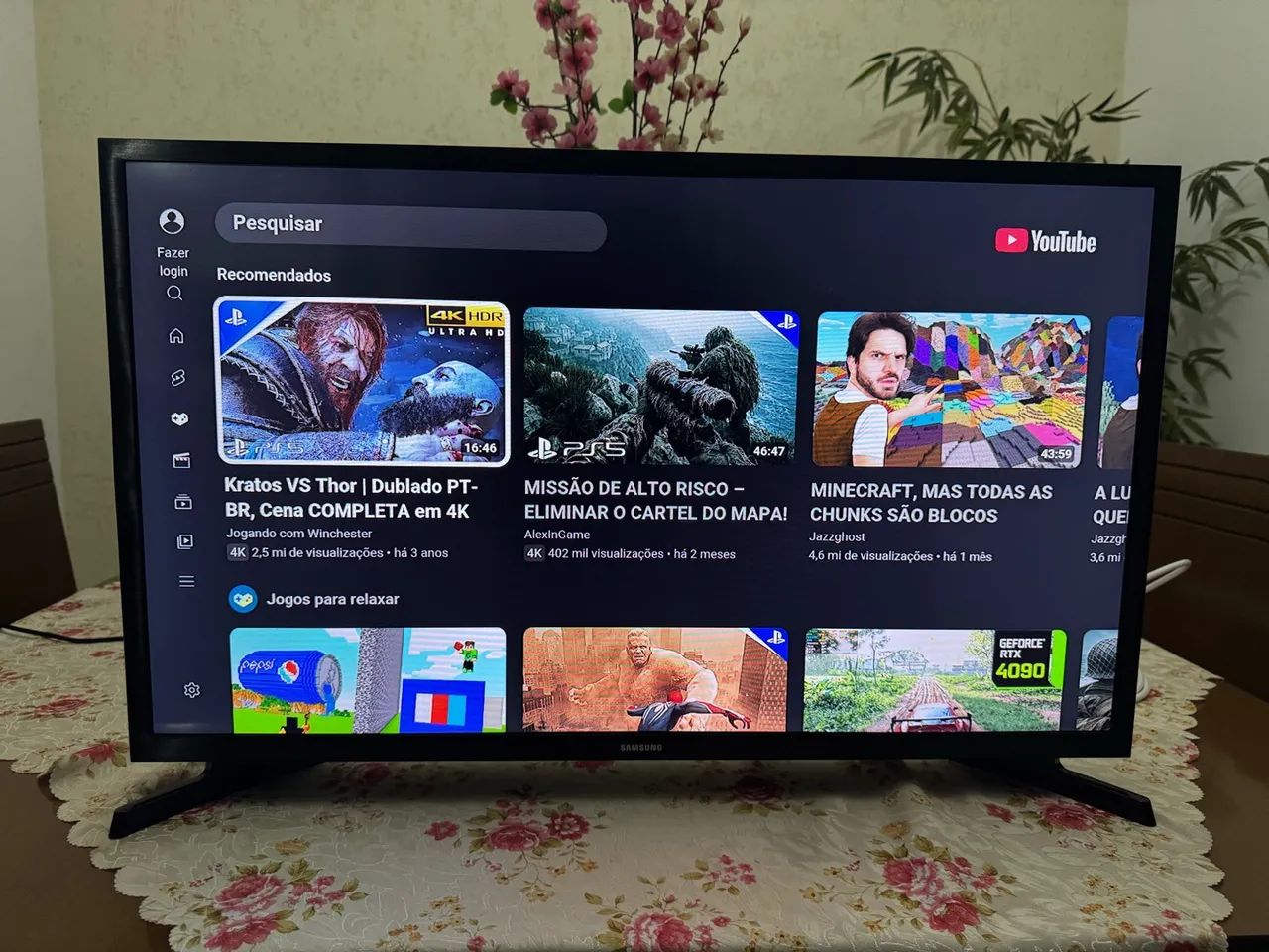 Tv Smart Samsung, Seminovo!! - Foto 3