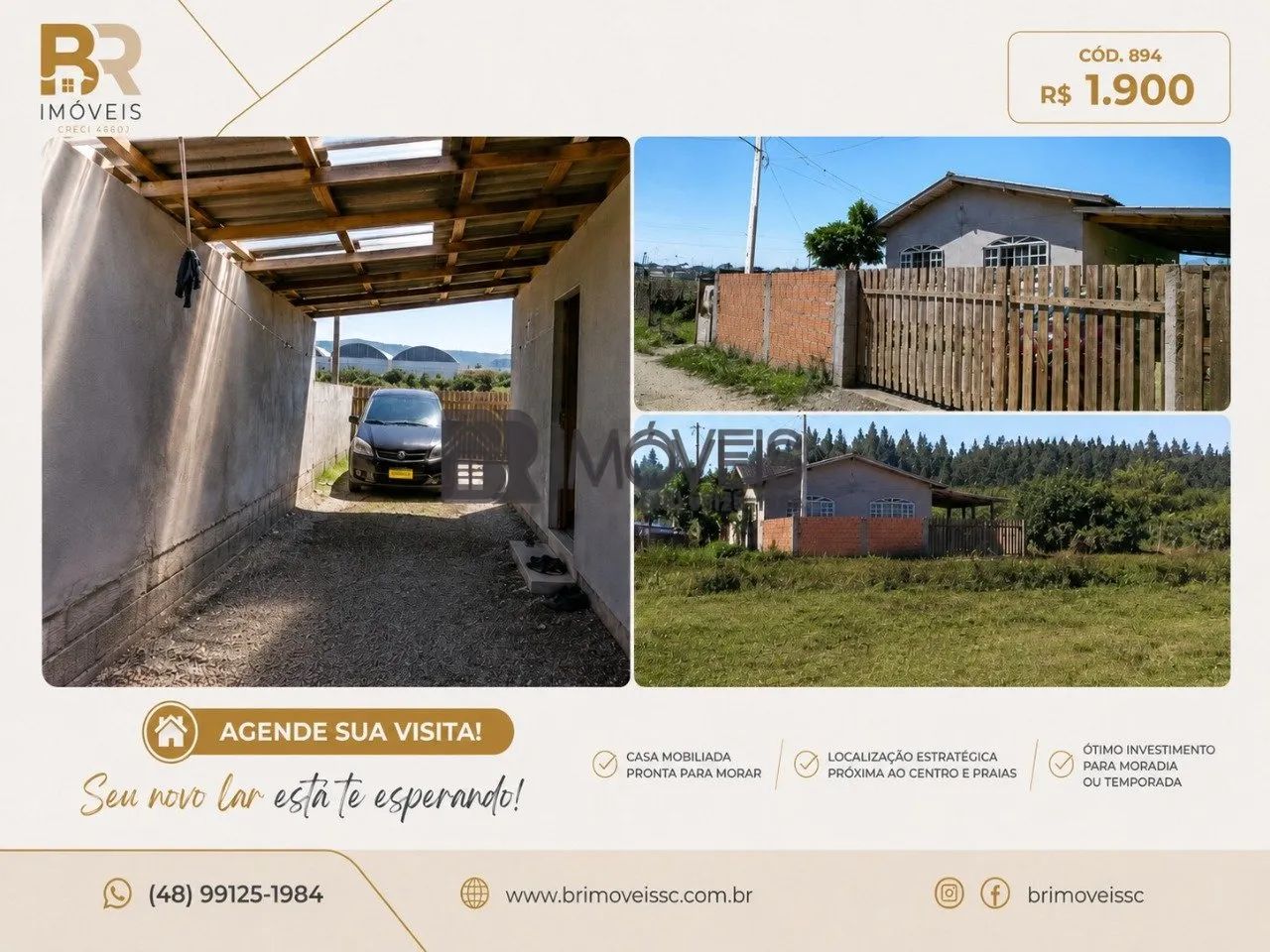 Casa a venda em Imbituba, Bairro Vila Alvorada. - Foto 2
