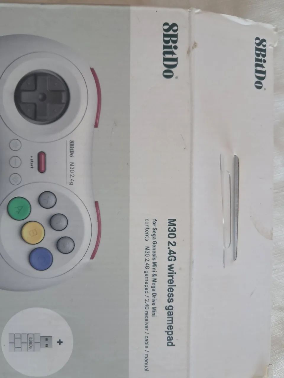 Controle 8bitDo mega drive e pc - Foto 4