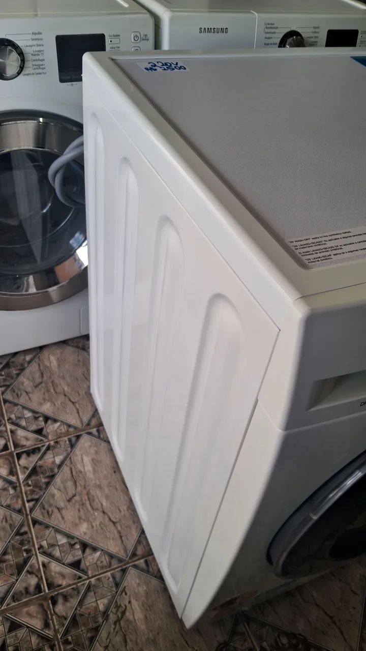 Vendo lava e seca samsung eco bubbe 10kg 220v  - Foto 4
