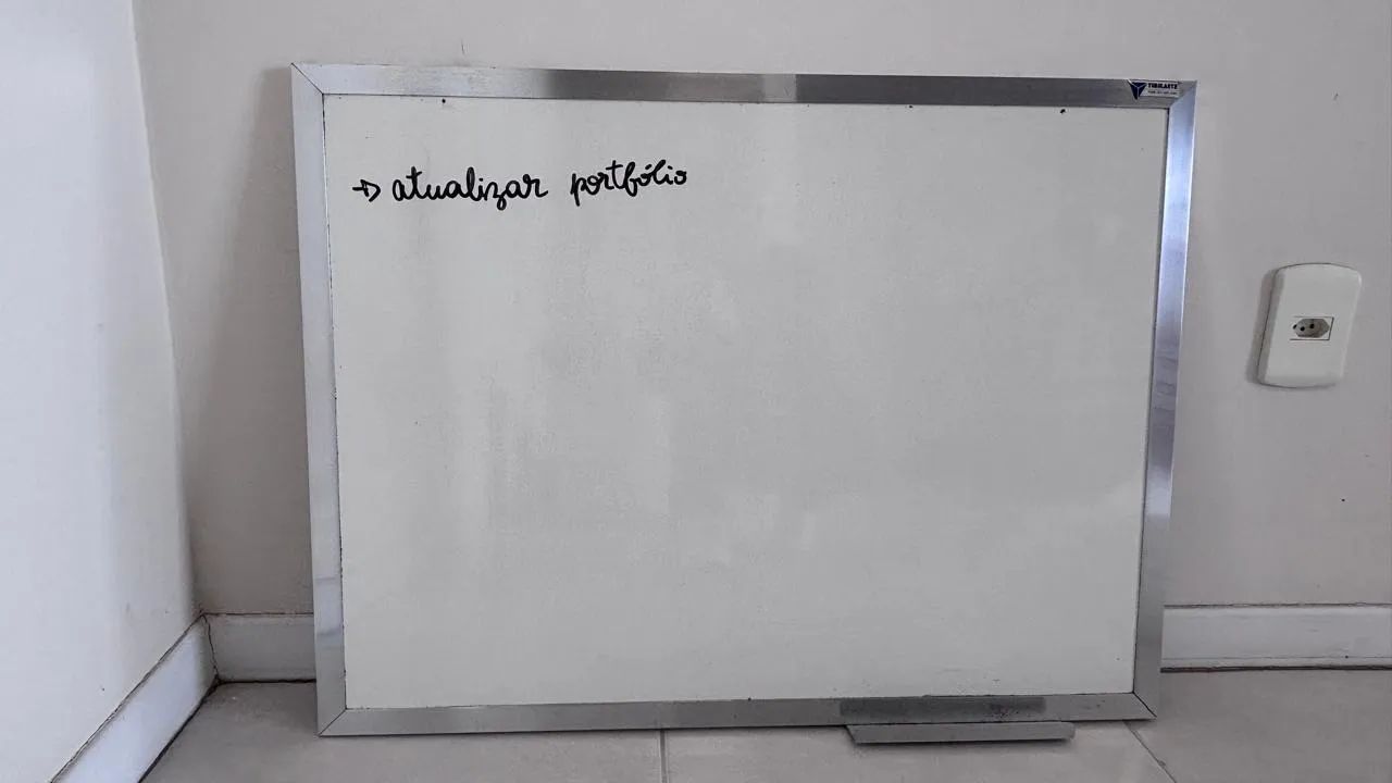 Lousa branca + caneta  - Foto 4