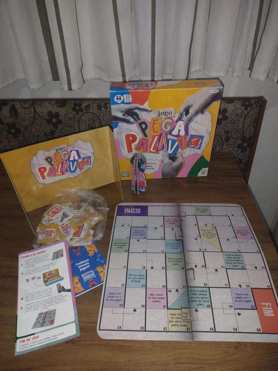Jogo Pega Palavra