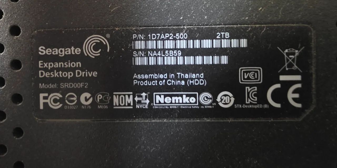 HDs Externos 500GB, 1TB e 2TB -  (Lote 4TB) - Foto 5