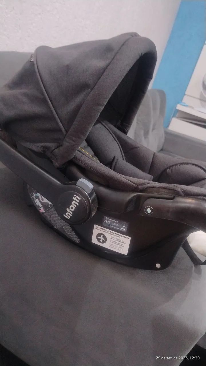 Bebe Conforto e Base Veicular Zion com Isofix Infantil  - Foto 2