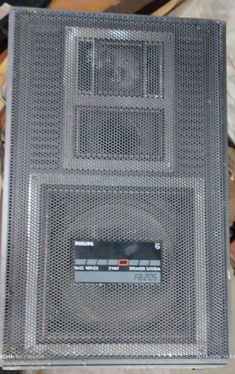 Caixas de som Philips Bass Reflex 2 way - Foto 2