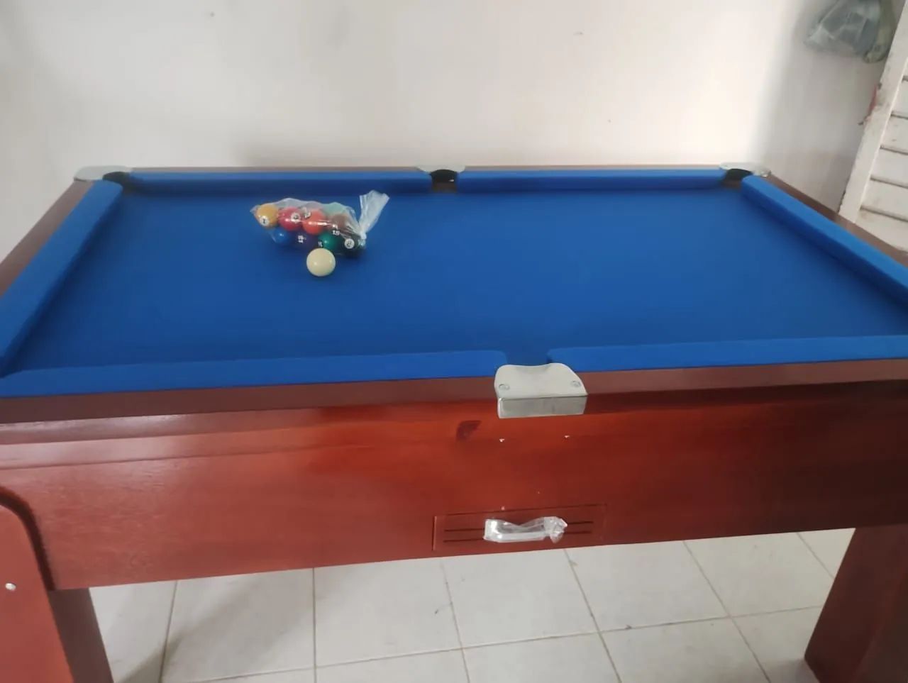 Mesa de sinuca ótimo para chácara  - Foto 3