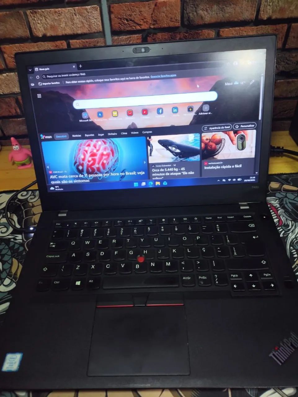 Notebook lenovo i7