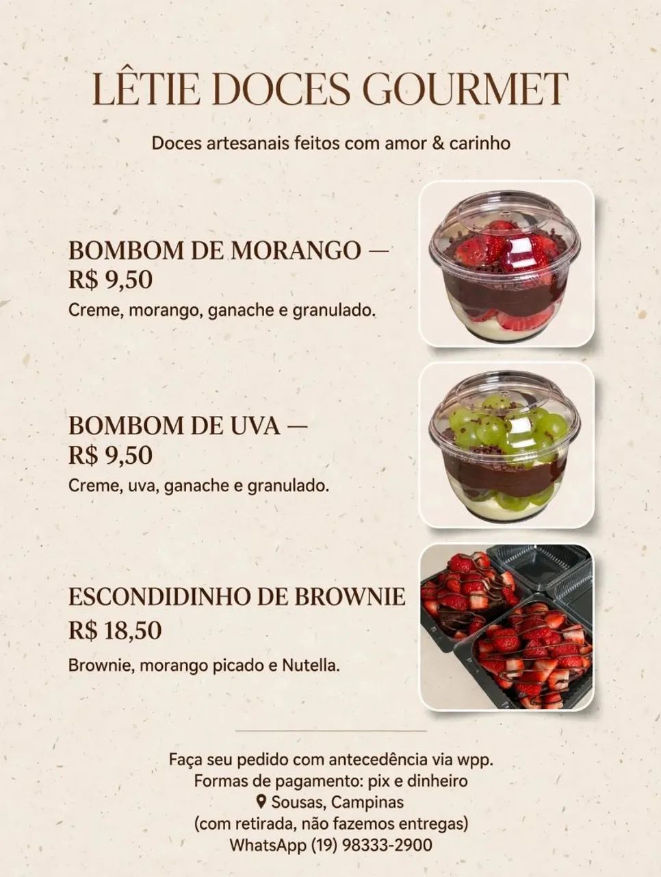 Doces Gourmet 