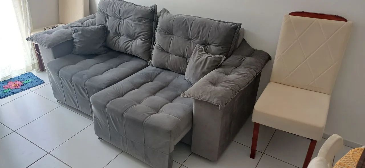 Sofa retratil de 2 lugares.  - Foto 2