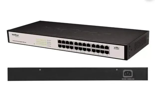 switch intelbras 24 portas gigabit SG 2400 QR - Foto 3