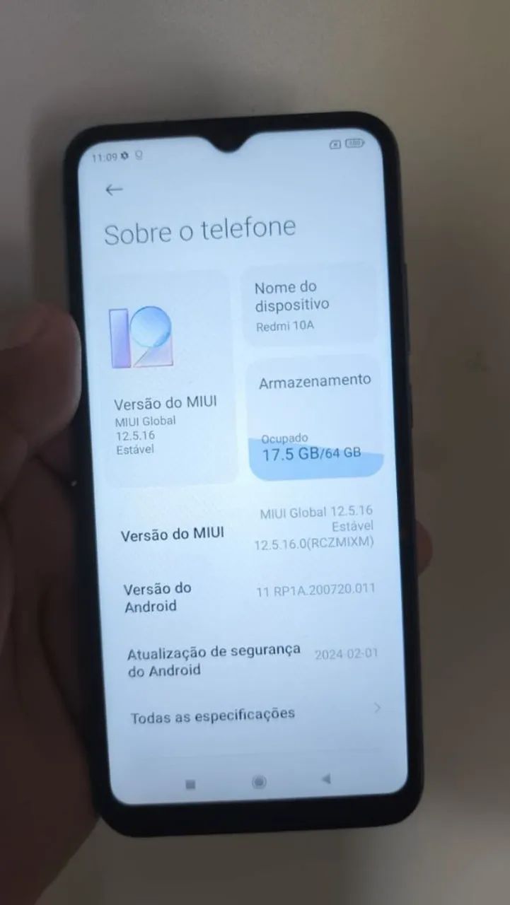 Vendo celular redmi 10A 128gb  - Foto 5