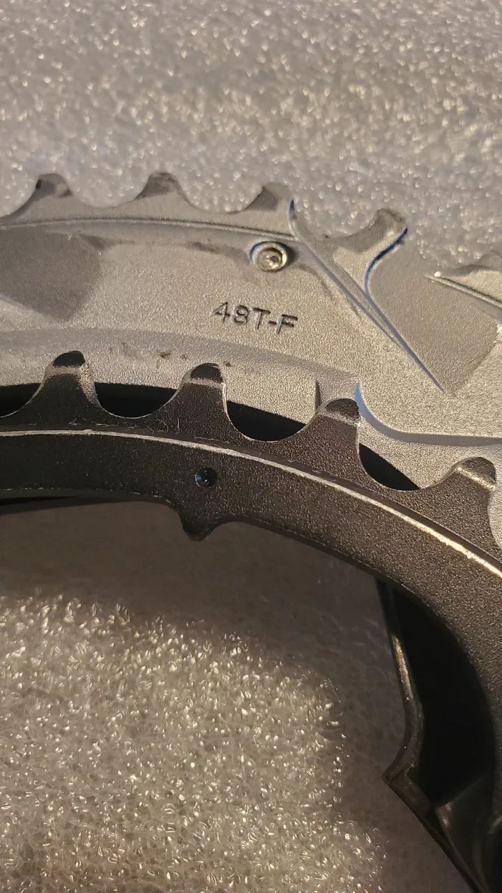 Par de coroas Sram Force 48 e 35 dentes BCD 107 - Foto 5