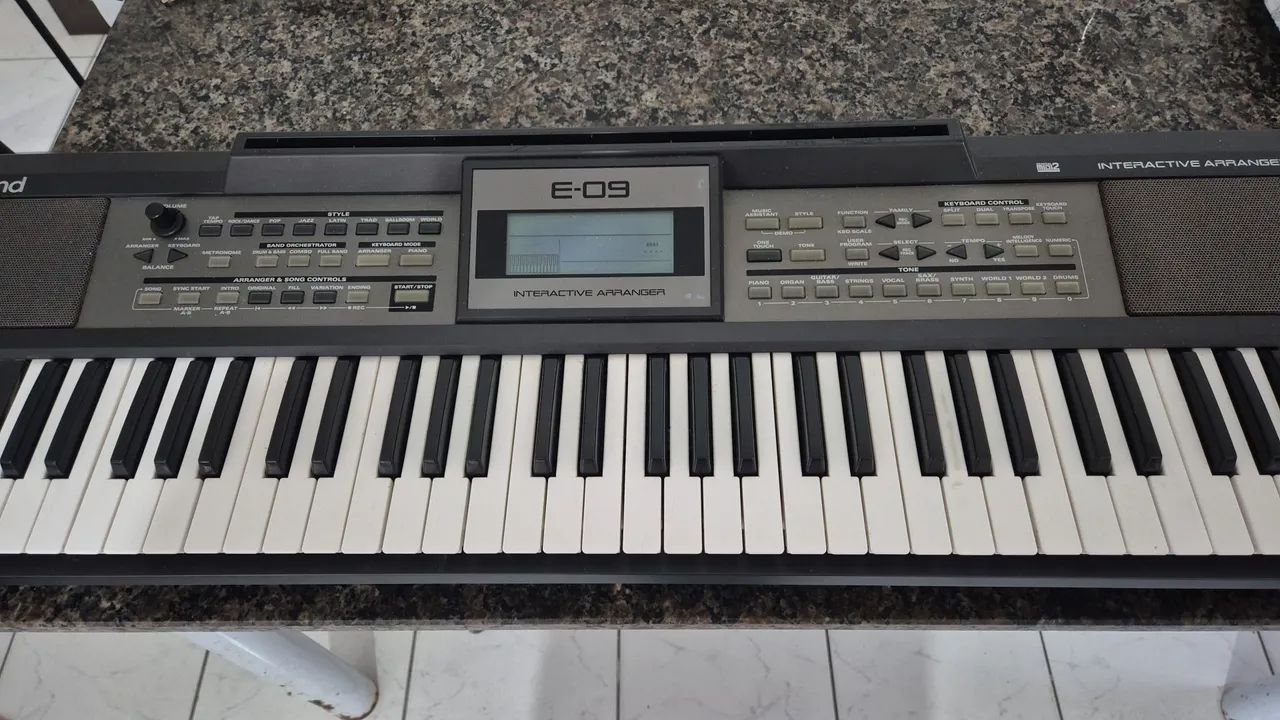 Teclado Roland E-09