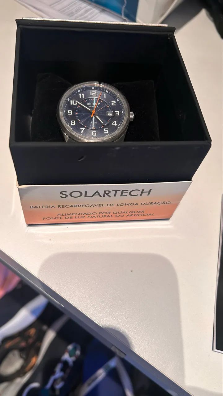 Relógio Orient Solartech masculino  - Foto 2
