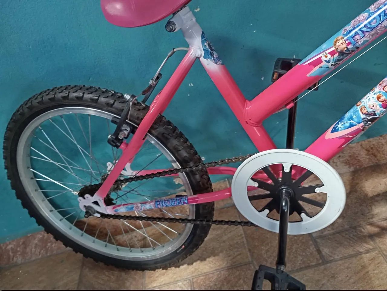 Bicicleta infantil aro 20 - Foto 4