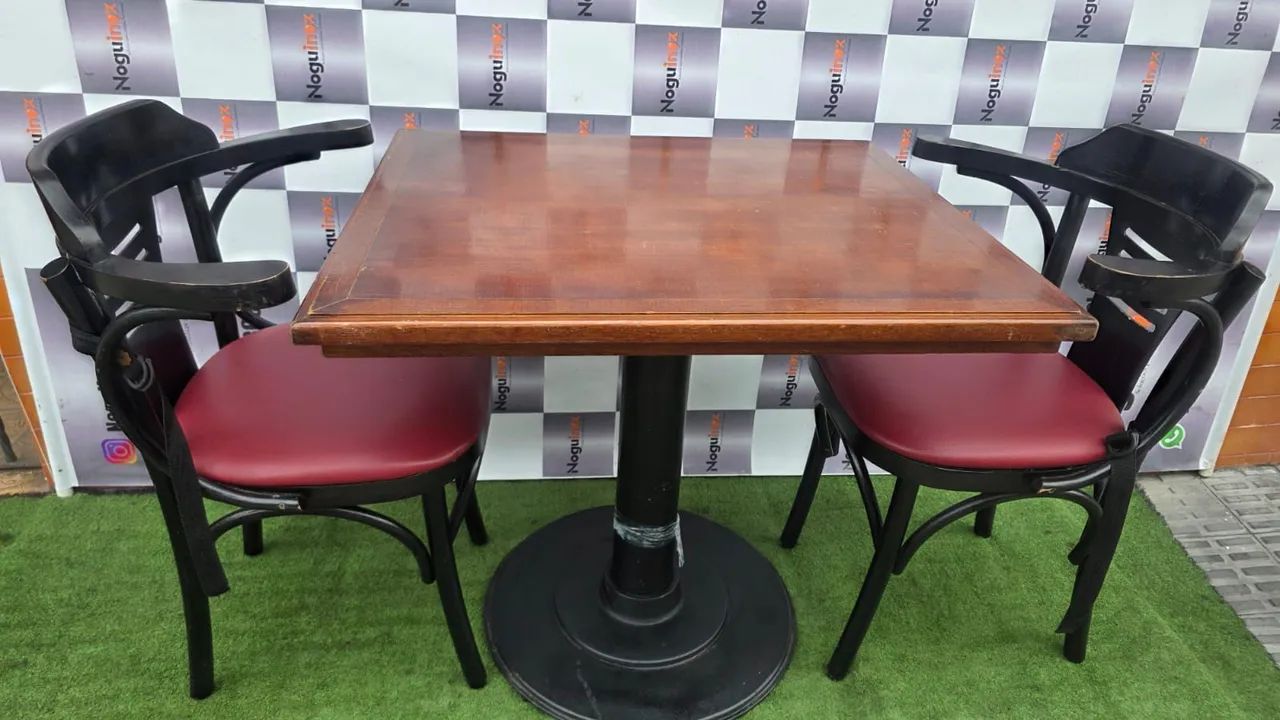 Mesa com 2 cadeira Franco&Bachot  - Foto 2