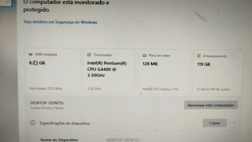 Pc home office vendas escritório aceita trocas - Foto 4