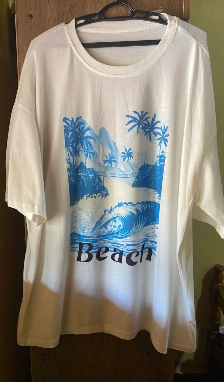 Kit 3 Camisetas Overside - Foto 2