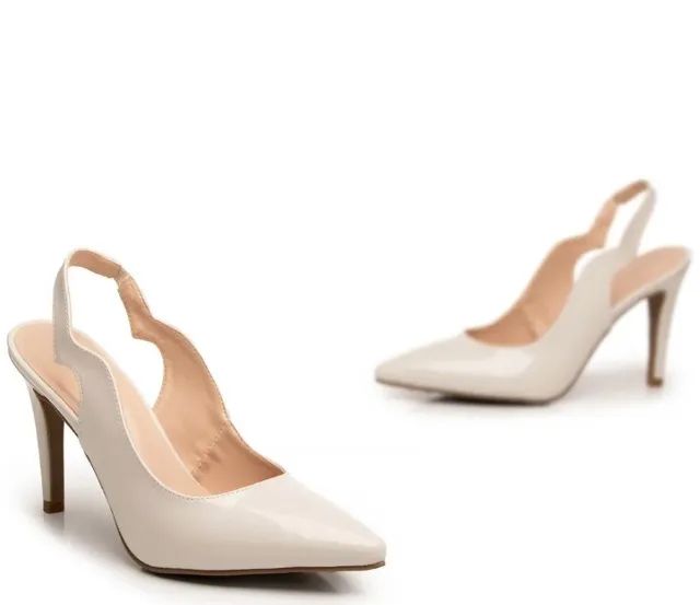 Scarpin Branco - Foto 6