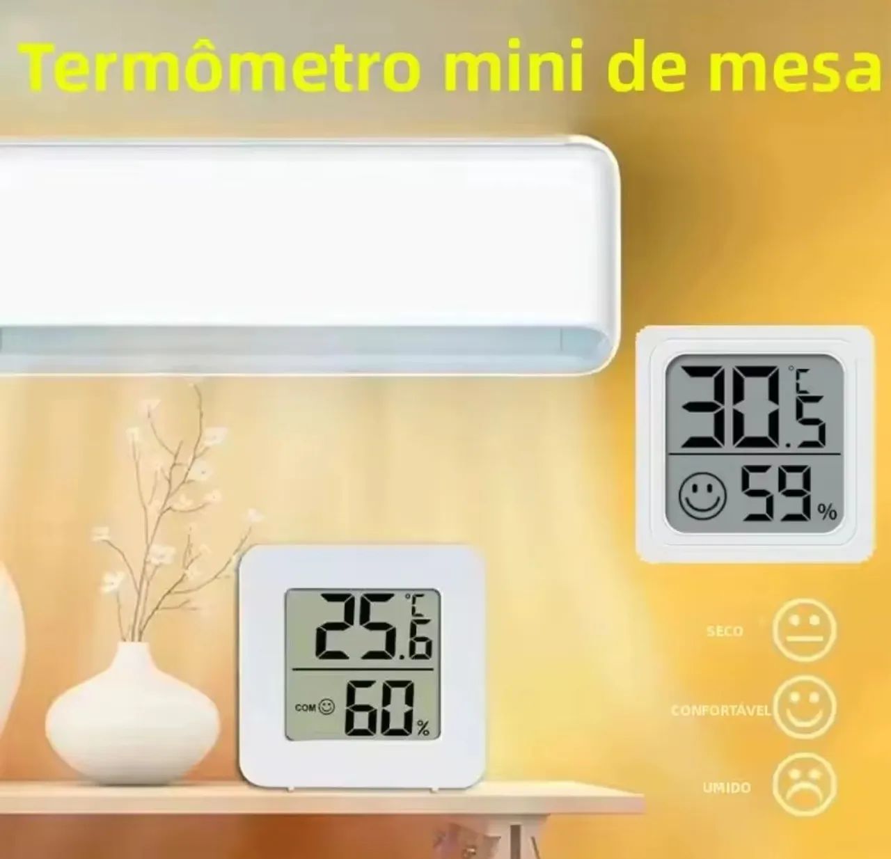 Medidor de umidade e temperatura  - Foto 4