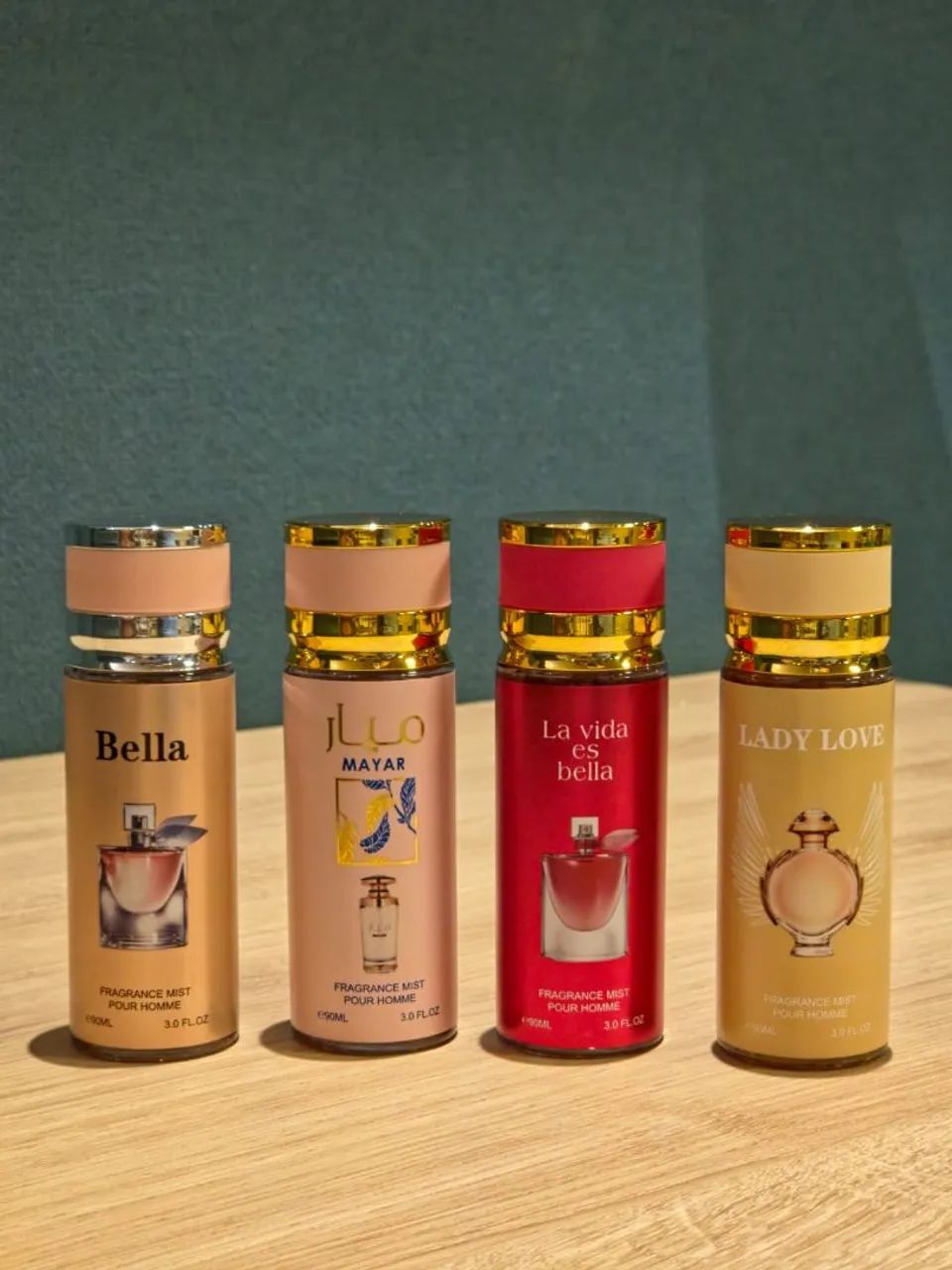 Body splash de perfumes importados 