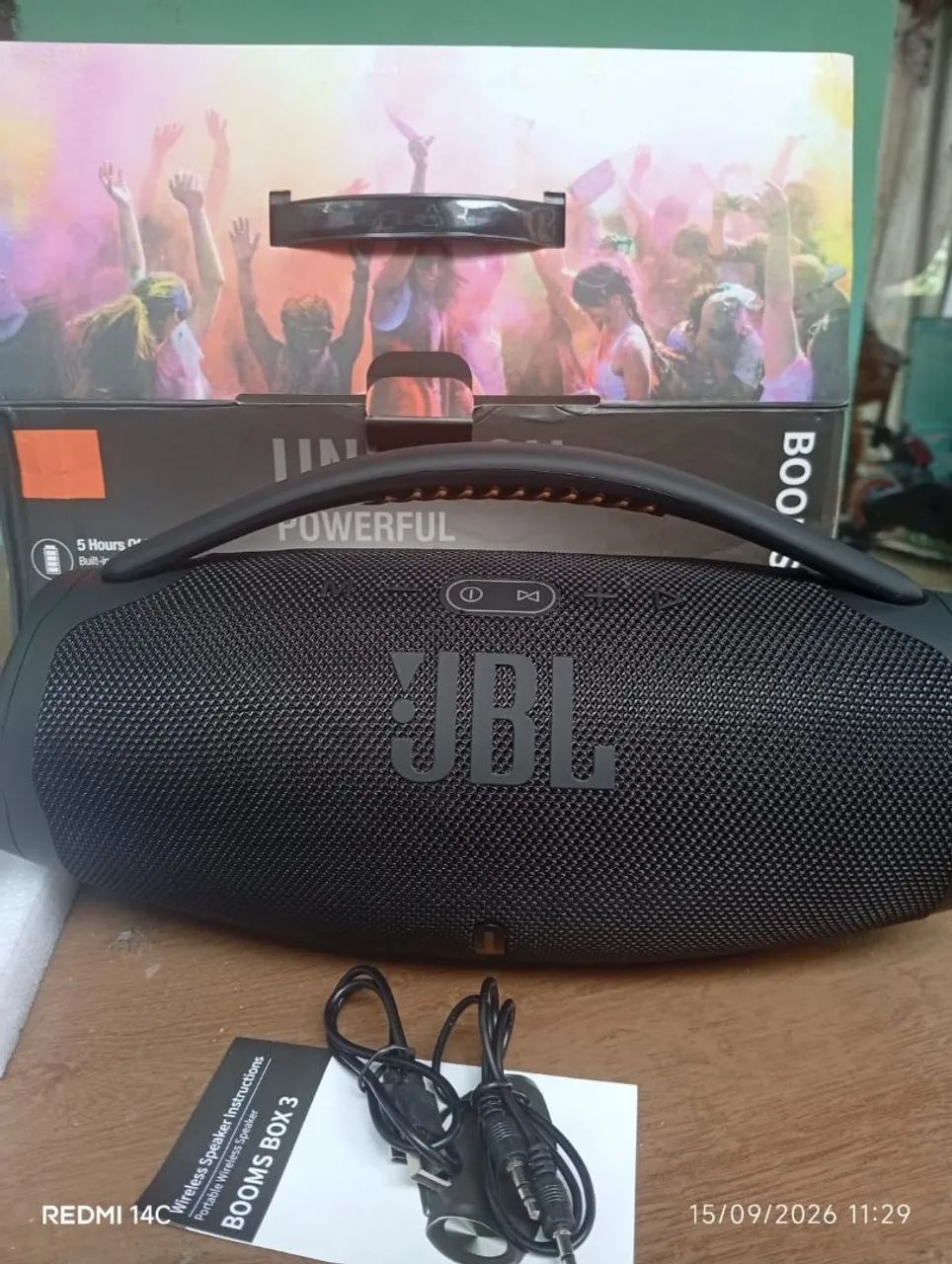 JBL Boombox 3 1 linha Premium  - Foto 4
