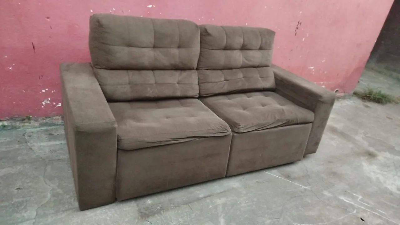 Sofá retrátil, entrega grátis - Foto 2