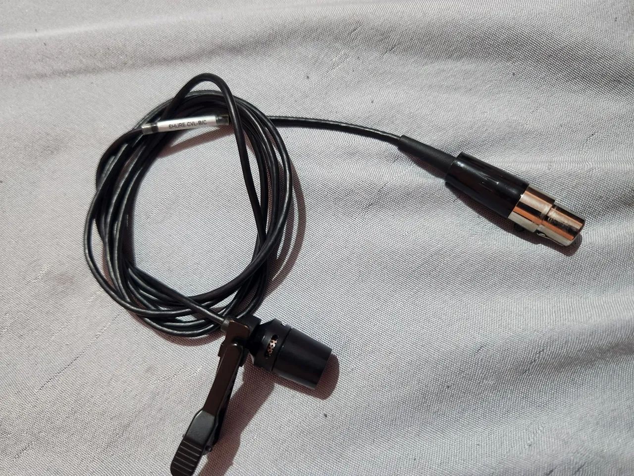 Microfone Lapela Shure CVL B/c 