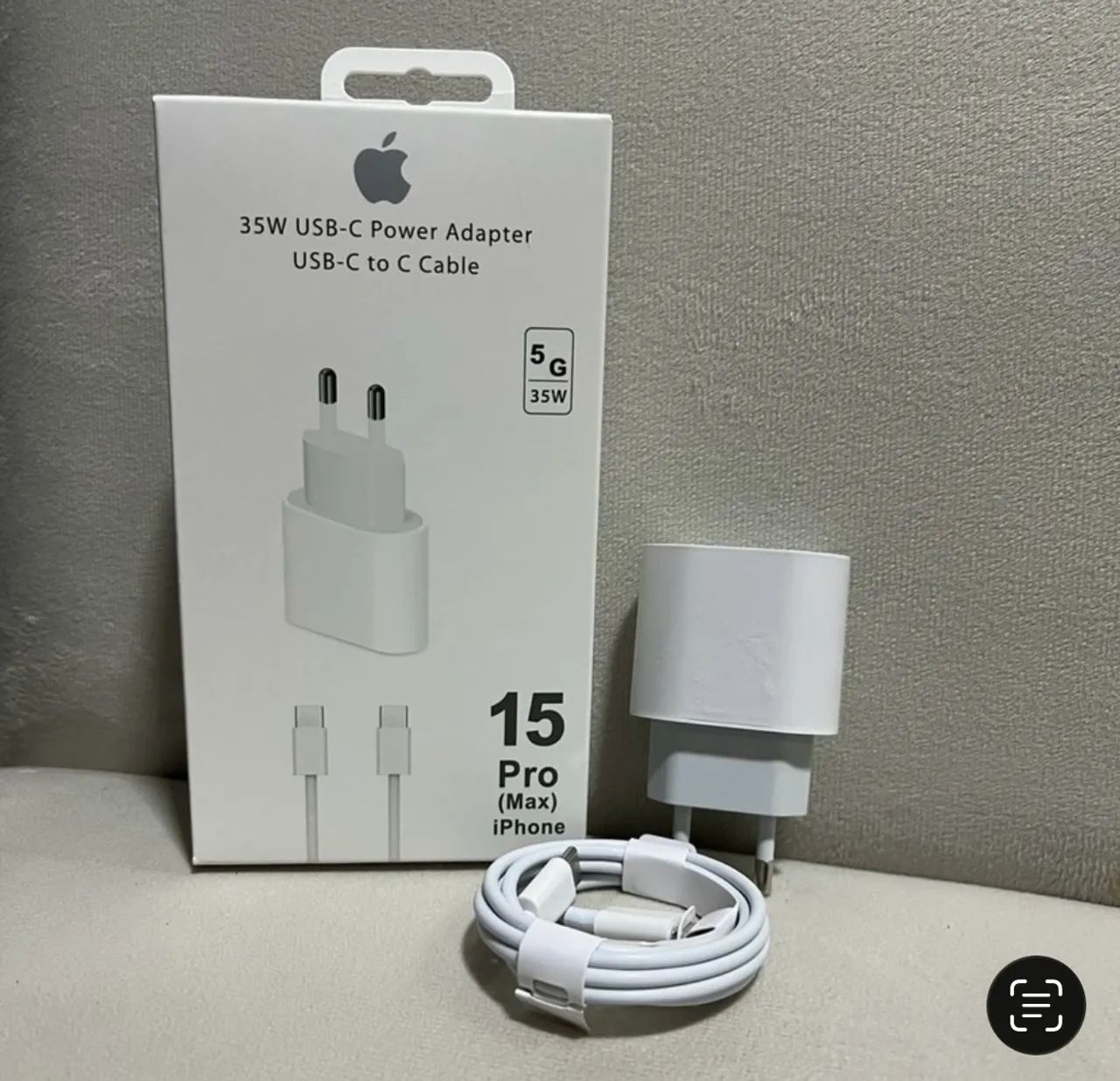 Carregador de iPhone 15 ao 17 pro Max 