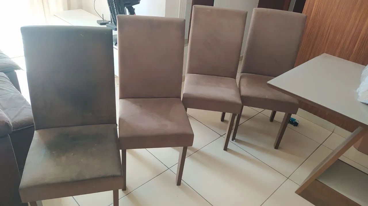Conjunto cadeiras de jantar 
