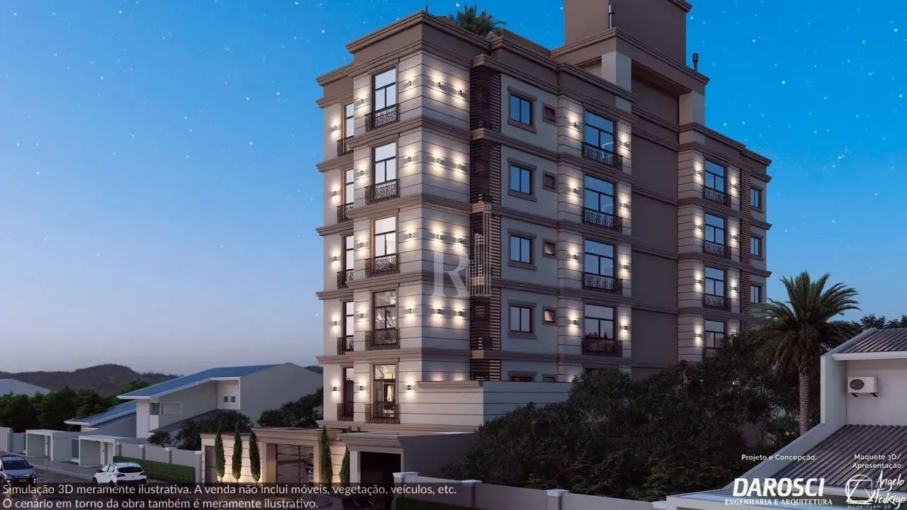 Belíssimo apartamento na planta à venda, Centro, Tijucas, SC - Foto 2