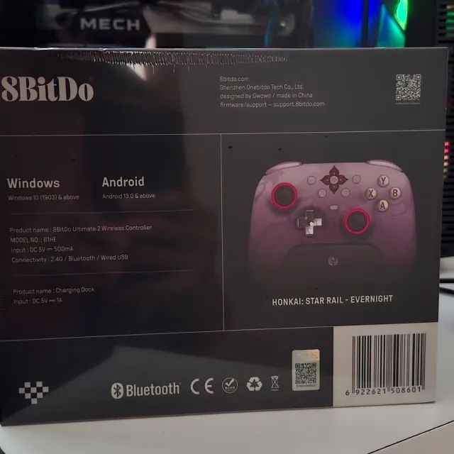 [LACRADO] 8BitDo Ultimate 2 Wireless Controller (Honkai: Star Rail - Evernight) - Foto 5