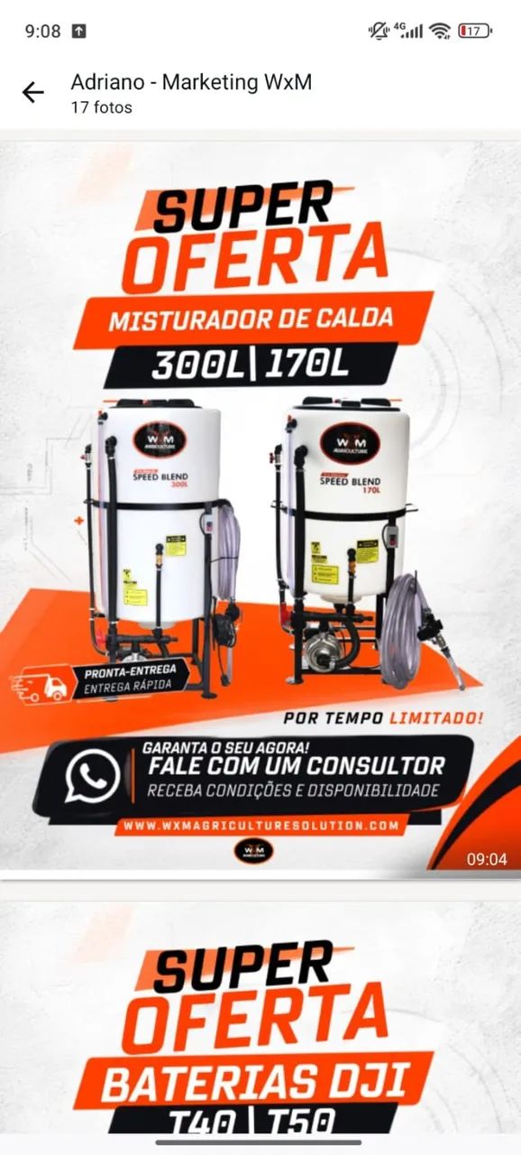 Peças Originais DJI Agras - Pronta Entrega - Foto 5