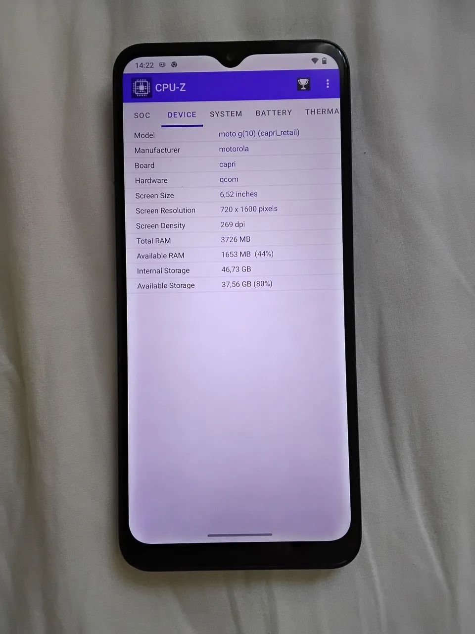 Motorola Moto G10 (detalhe) - Foto 4