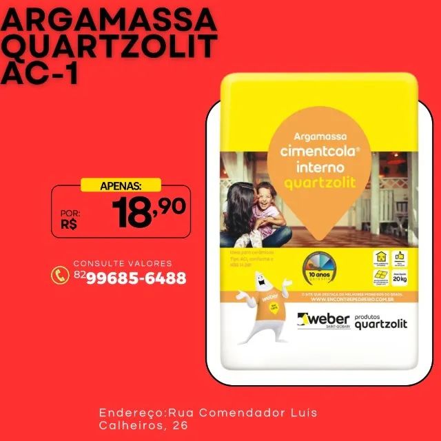 ARGAMASSA QUARTZOLIT AC-1