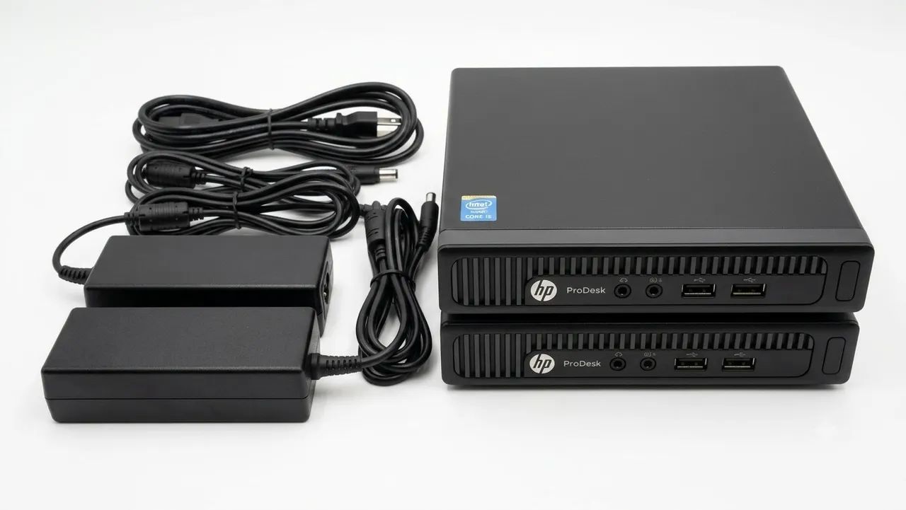 Mini desk hp i3 8gb ram 750hd