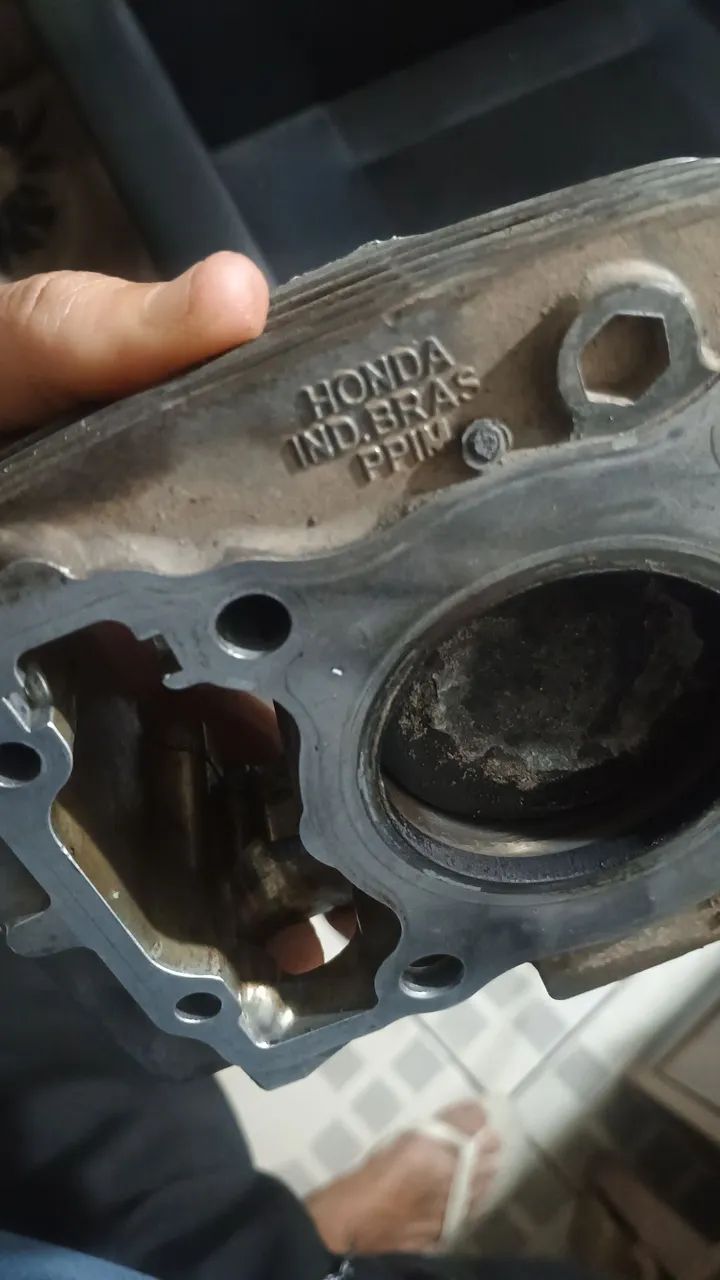 Cilindro com Pistão Original Honda - Titan Mix 150 - Foto 4