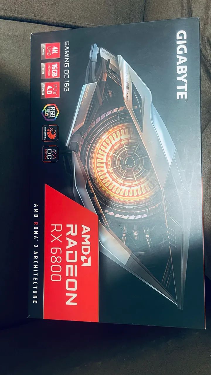 Placa de vídeo GPU RX 6800 16 GB gigabyte  - Foto 3