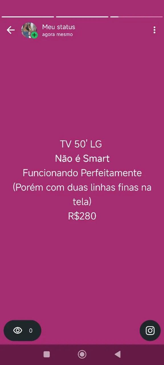 TV 50' LG (NÃO É SMART) - Foto 2