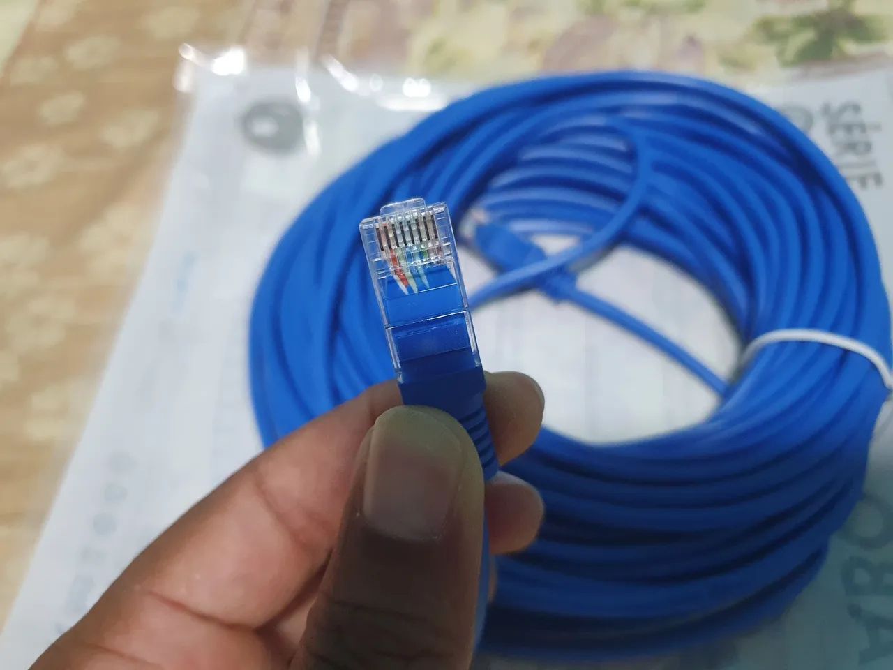  Ano de rede 15 metros RJ45 - Foto 2