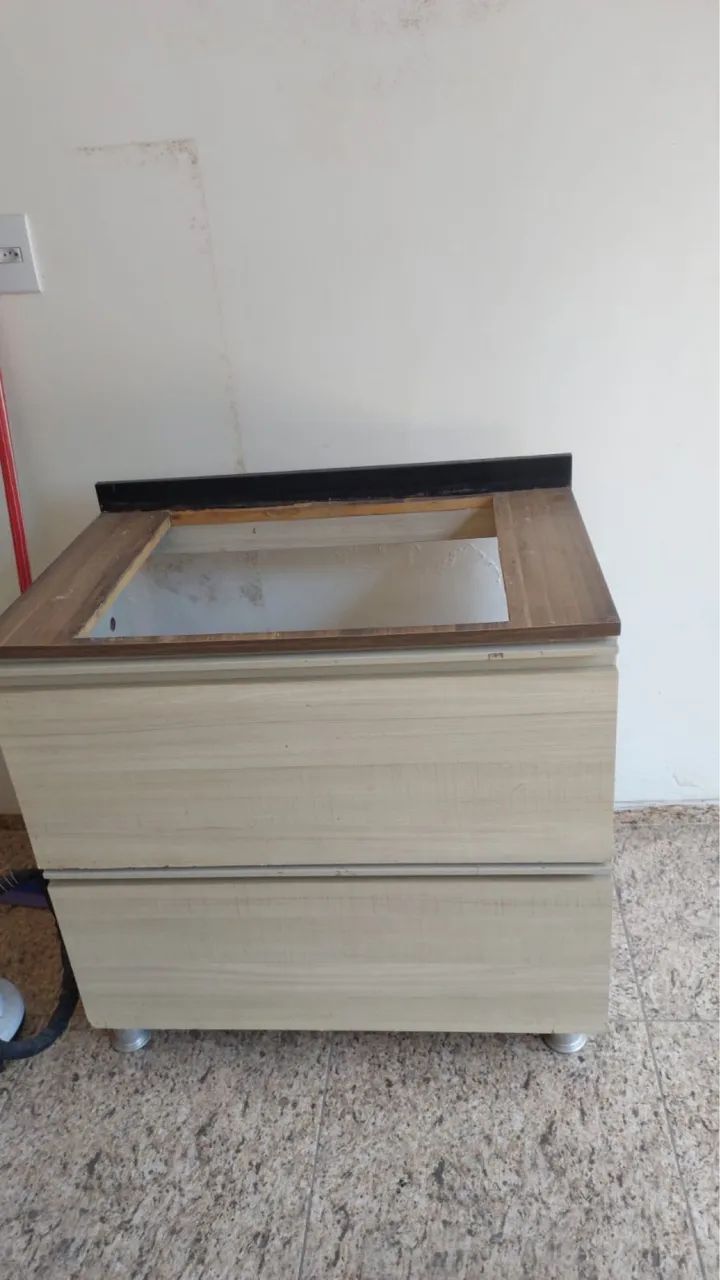 balcão para cooktop 