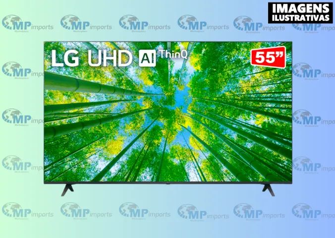 Loja MP Imports: Smart Tv 55 Polegadas LG UHD 4K, 3 HDMI, 2 USB, Com Alexa, Chromecast - Foto 5