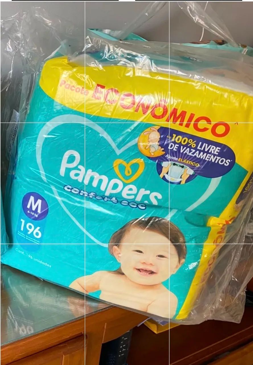 Fraldas Pampers - Confort sec 