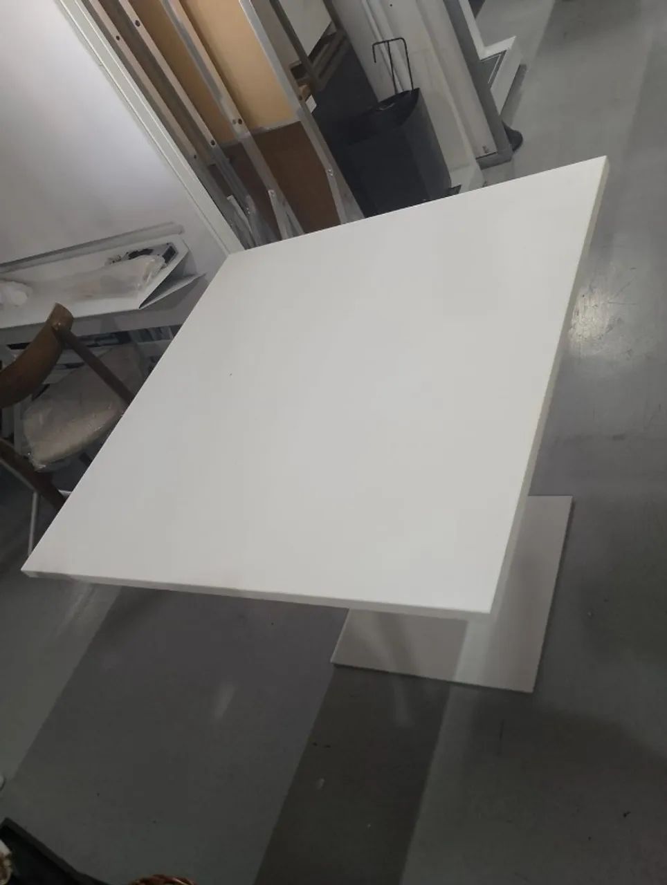 Mesa de Refeitório com Design Quadrado Moderno - Foto 2