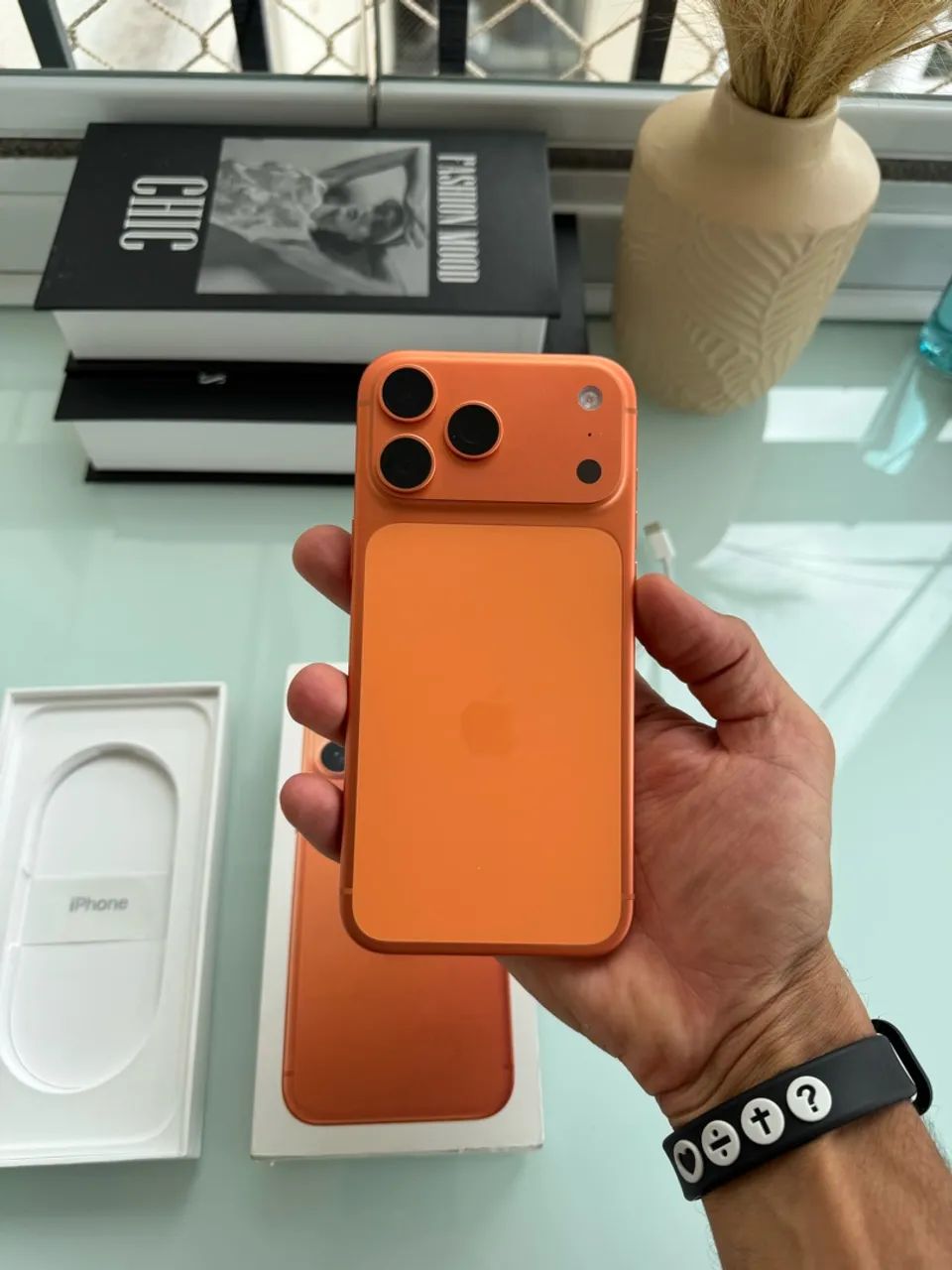 iPhone 17 pro Max 1tb (1000gb) 1 mês de uso novinho - Foto 2